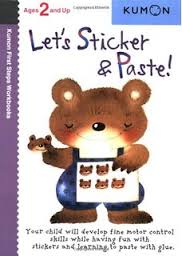 Kumon First Steps Workbook Let's Sticker and Paste