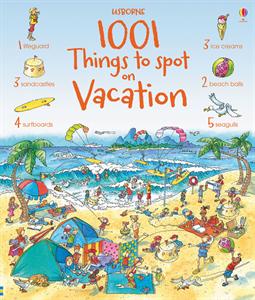 1001 Things to Spot on Vacation book by Usborne