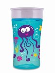 Nuk 360 degree sippy cup in blue octopus design