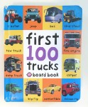 First 100 Trucks Board Book cover by Roger priddy