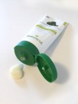Episencial soothing cream from Babytime with bit of lotion squeezed out of tube