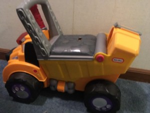 Big Dog truck Little Tikes side view