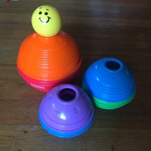 Fisher Price Stacking Nesting cups bowls