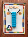 Chew-E-Chainz sensory chew objects for kids brick silicone necklace