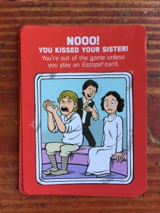 NOOO! card from Star Wars I've Got a Bad Feeling About This card game Hasbro