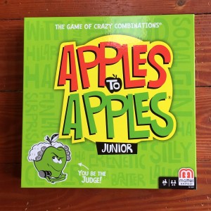 Apples to Apples Junior card game for kids and adults