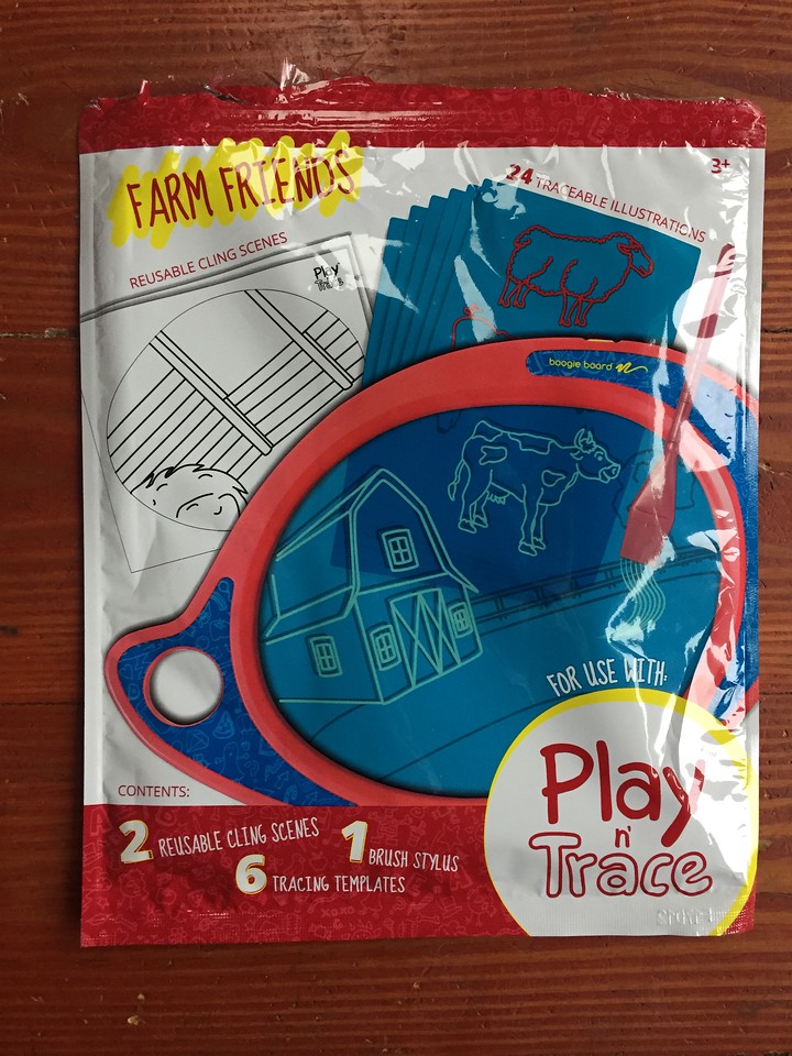 Boogie Board Play and Trace Accessory Activity Pack in farm friends theme