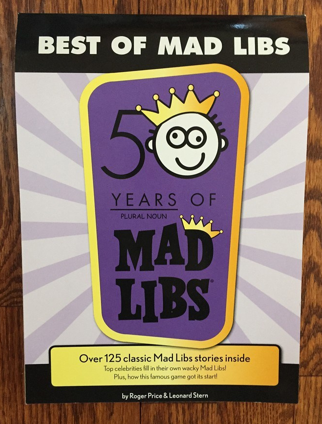 Best of Mad Libs 50 years of stories with write in blanks for kids