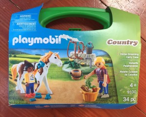 Playmobil Carry Case Country Horse Grooming with packaging
