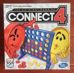 Connect 4 box kids strategy game
