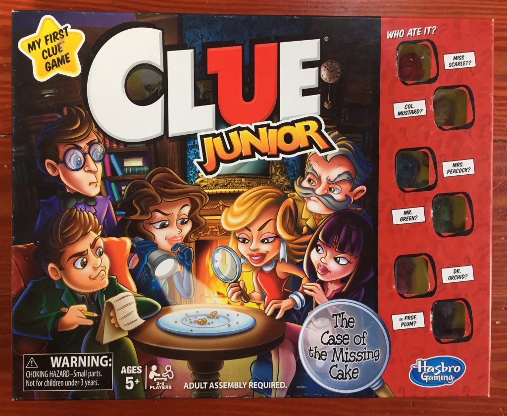 Clue Junior game for kids in box