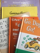 Classic books for toddlers Richard Scarry Dr. Seuss Curious George Go Dog. Go! Don't Let the Pigeon Drive the Bus