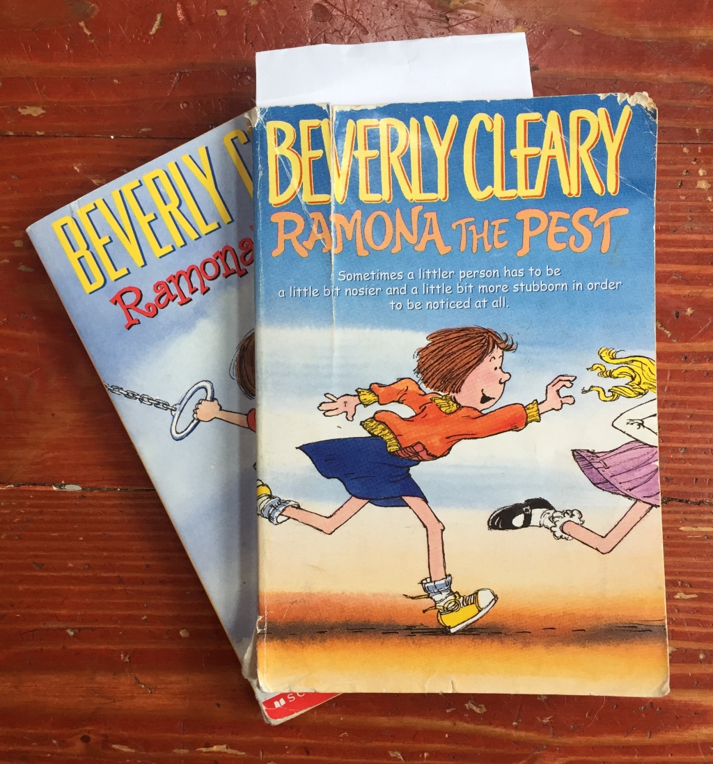 Ramona the Pest and Ramona's World by Beverly Clearly chapter books for kids