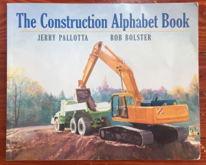 The Construction Alphabet Book by Jerry Pallotta picture book for kids