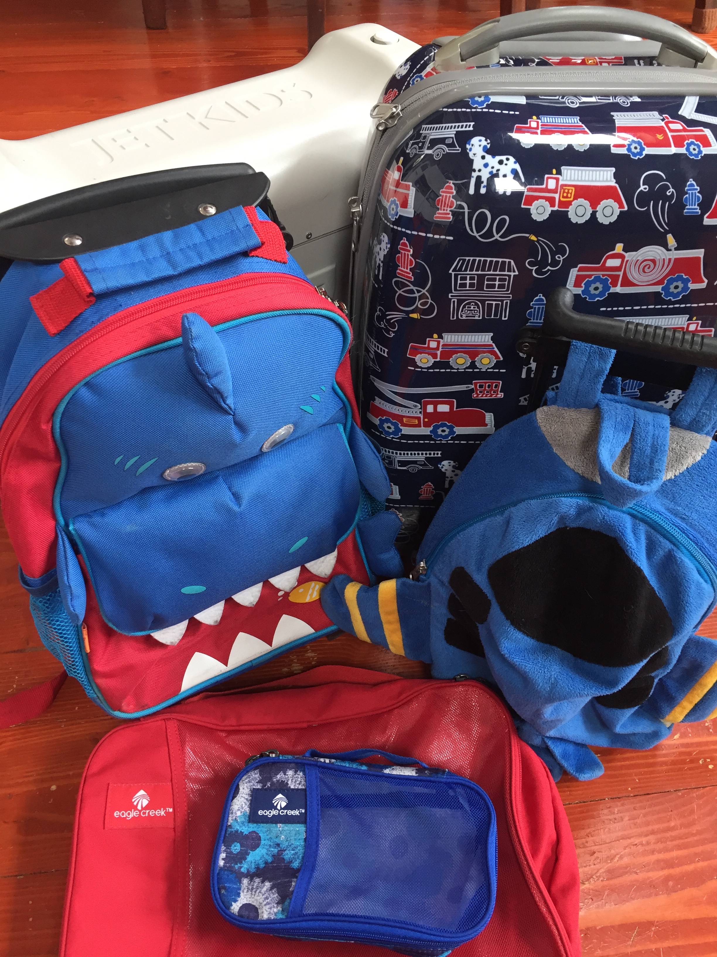 JetKids BedBox Yodo Kids Rolling Suitcase Pottery Barn Kids MacKenzie Spinner Luggage