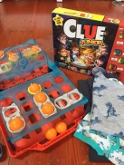 Clue Junior board game for kids, Battleship Shots