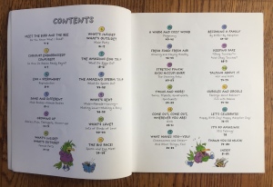 Table of contents from It's So Amazing! sex education book for 7 to 10 year old