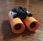 Obuby binoculars for kids in orange