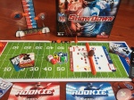 NFL Showdown football board game set up
