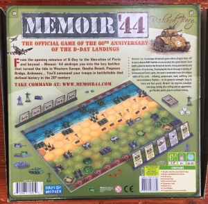 Memoir 44 board game back of box