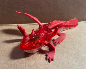 Hexbug remote control dragon in red