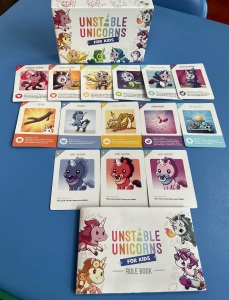 Unstable Unicorns For Kids edition unicorn cards magic cards baby unicorn cards instruction booklet