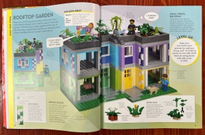 The LEGO Ideas Book New Edition Rooftop Garden page spread